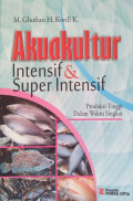 Akuakultur Intensif dan Super Intensif