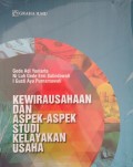 Kewirausahaan dan Aspek-aspek Studi Kelayakan Usaha