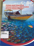 Pedoman Umum Pemanfaatan Kawasan Konservasi Perairan untuk Kegiatan Penangkapan Ikan